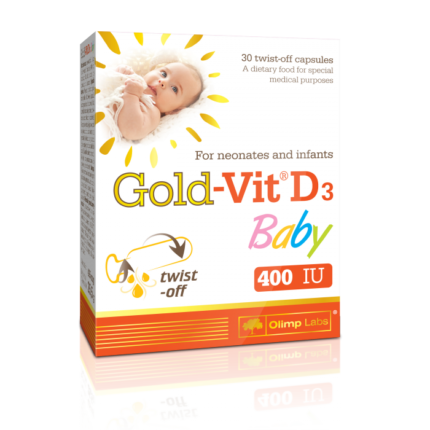 Gold-Vit D3 Baby Twist off a30