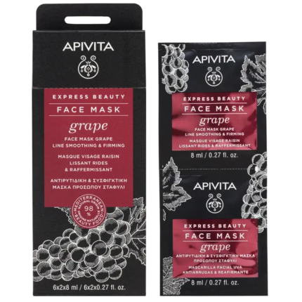 Apivita Maska za Lice - Grožđe 2x8ml a4