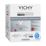 Vichy paket Liftactiv Anti-Wrinkle Firming krema 50ml + Eye cream 15ml suha koža