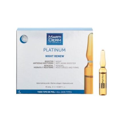 MartiDerm Platinum Night Renew amp a1 (pakovanje 30 ampula)